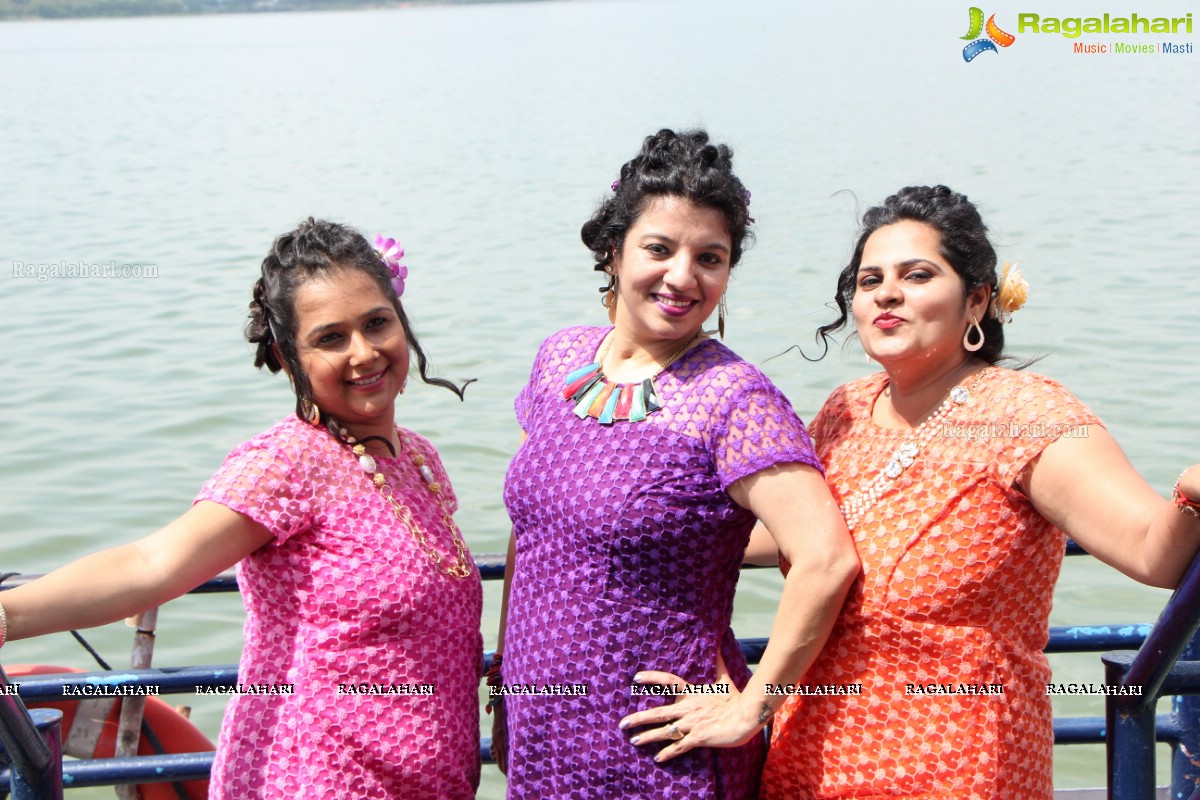 Sawaan with Rainbow Colours - Samanvay Ladies Club Theme Event