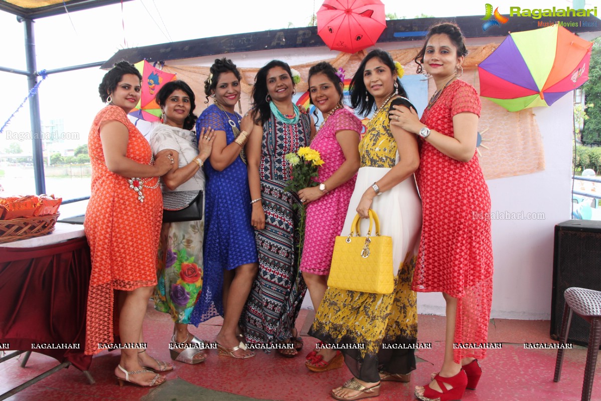 Sawaan with Rainbow Colours - Samanvay Ladies Club Theme Event