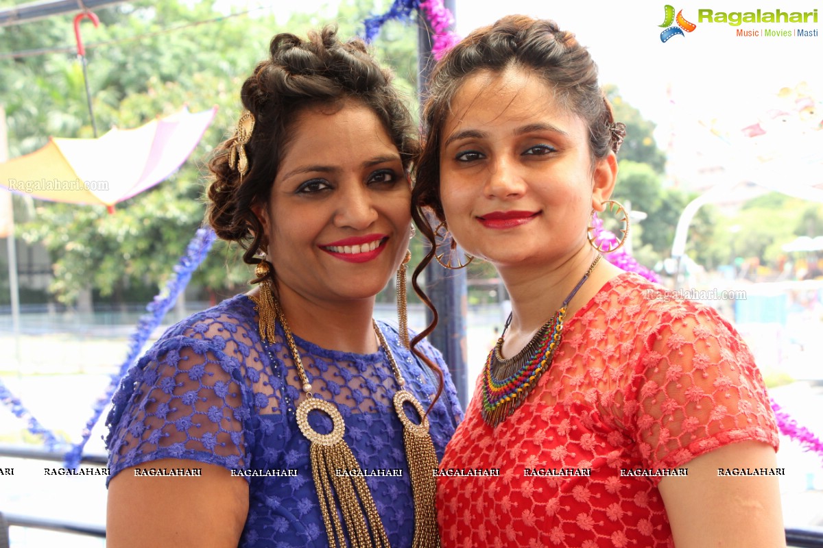 Sawaan with Rainbow Colours - Samanvay Ladies Club Theme Event