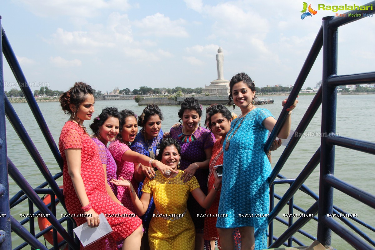 Sawaan with Rainbow Colours - Samanvay Ladies Club Theme Event