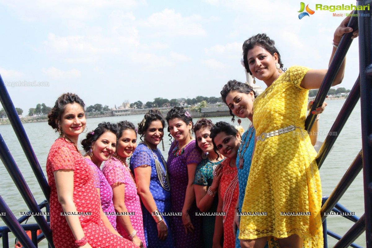 Sawaan with Rainbow Colours - Samanvay Ladies Club Theme Event