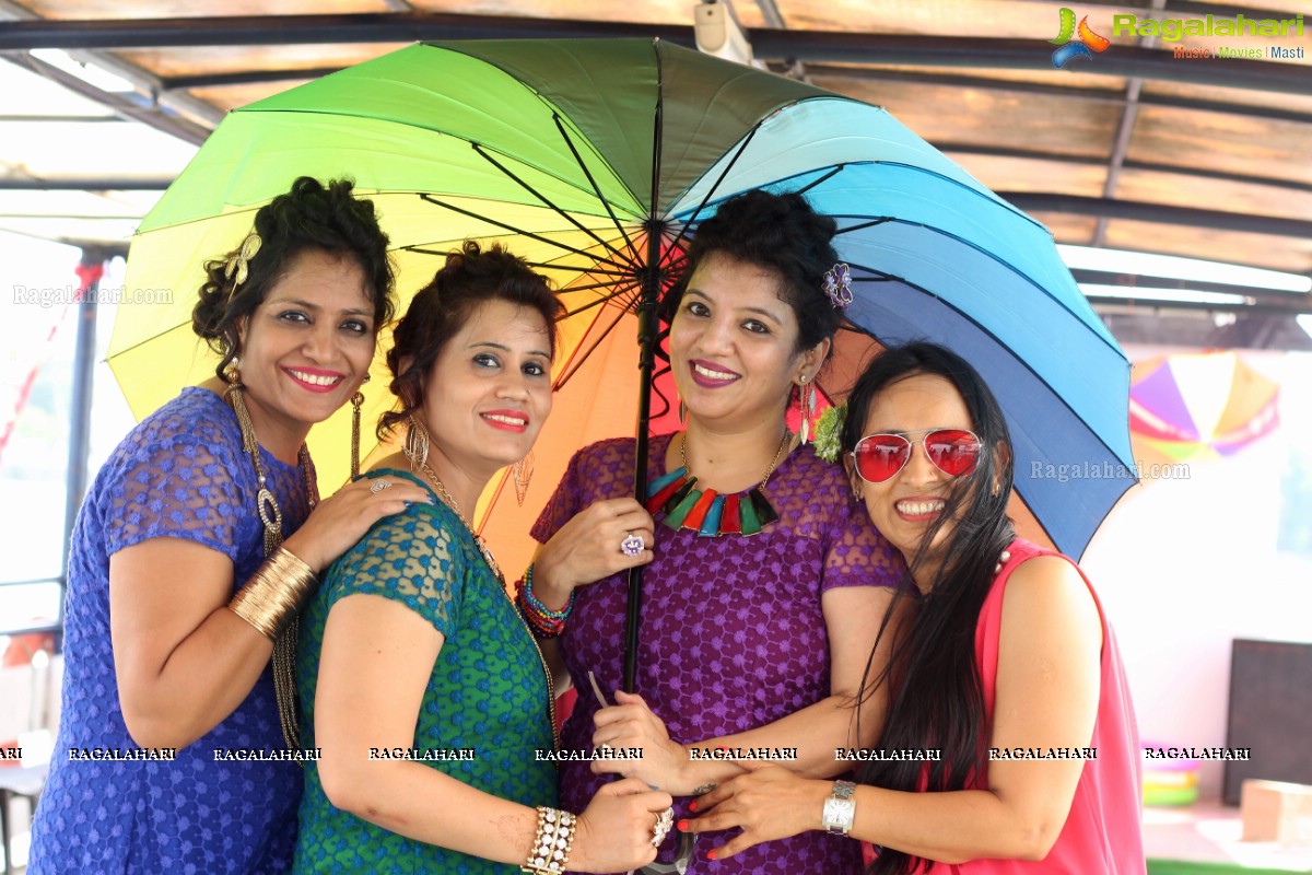 Sawaan with Rainbow Colours - Samanvay Ladies Club Theme Event