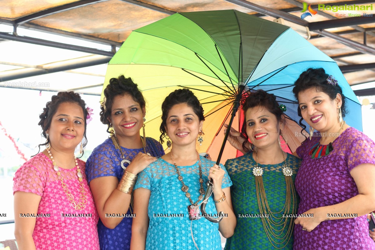 Sawaan with Rainbow Colours - Samanvay Ladies Club Theme Event