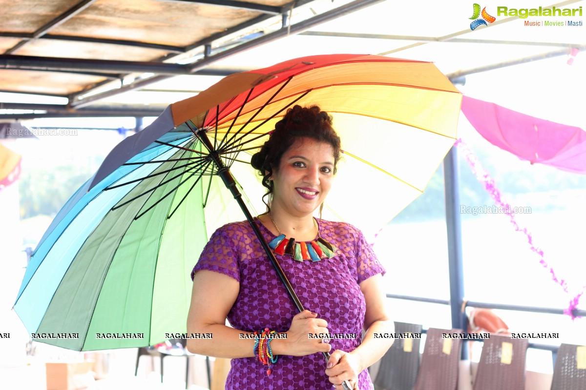 Sawaan with Rainbow Colours - Samanvay Ladies Club Theme Event