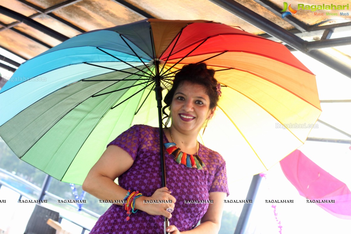 Sawaan with Rainbow Colours - Samanvay Ladies Club Theme Event