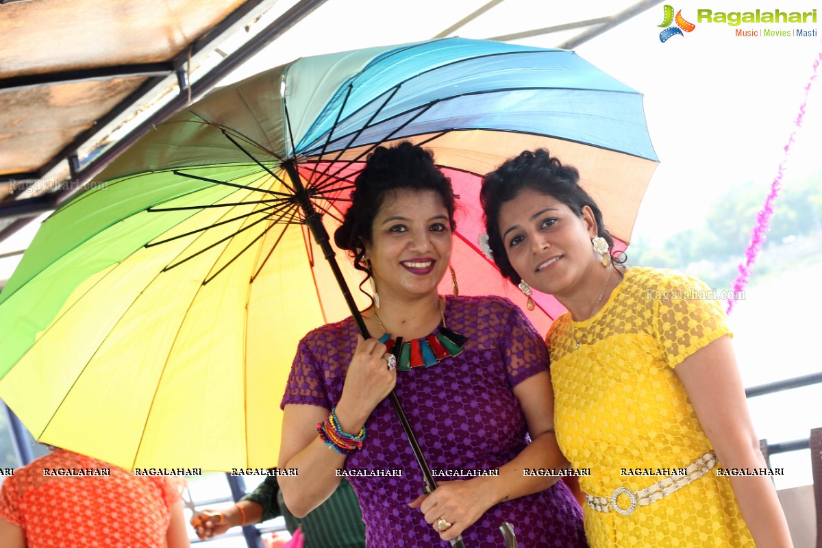 Sawaan with Rainbow Colours - Samanvay Ladies Club Theme Event