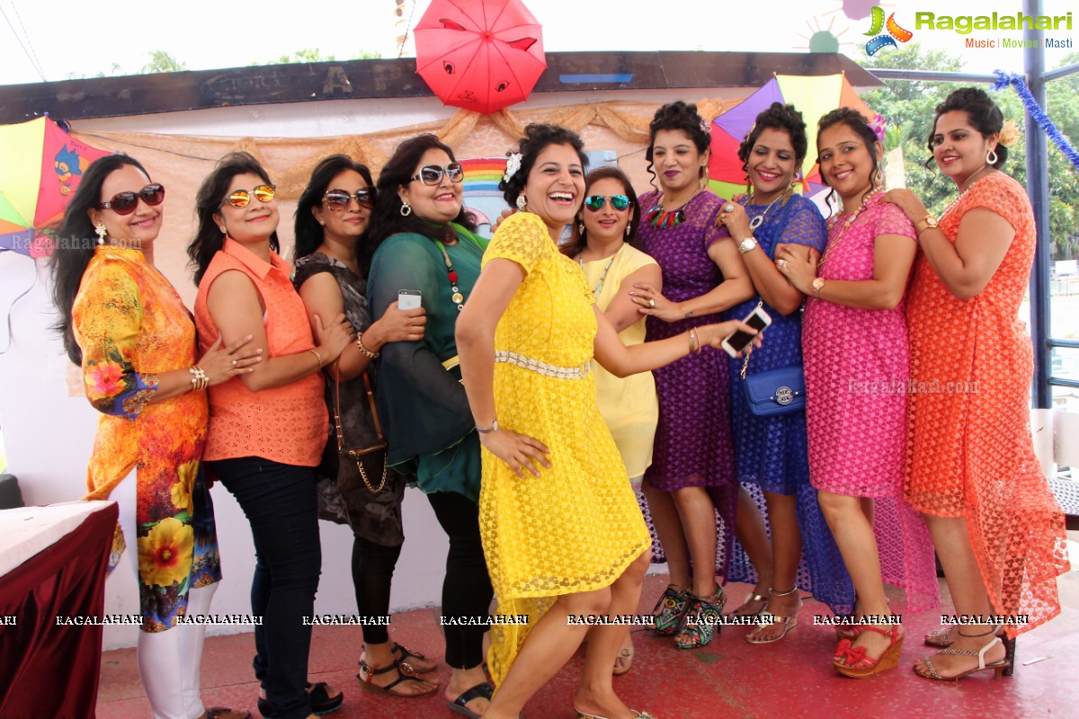 Sawaan with Rainbow Colours - Samanvay Ladies Club Theme Event