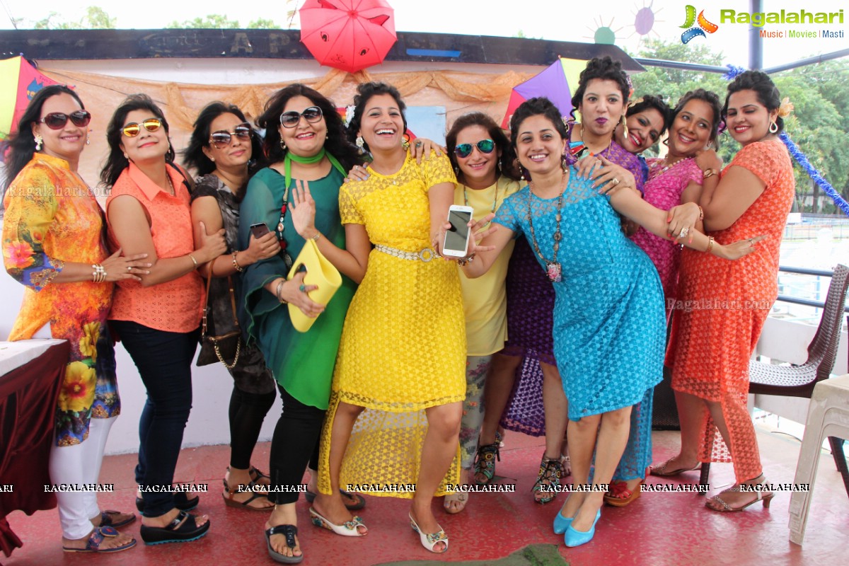 Sawaan with Rainbow Colours - Samanvay Ladies Club Theme Event