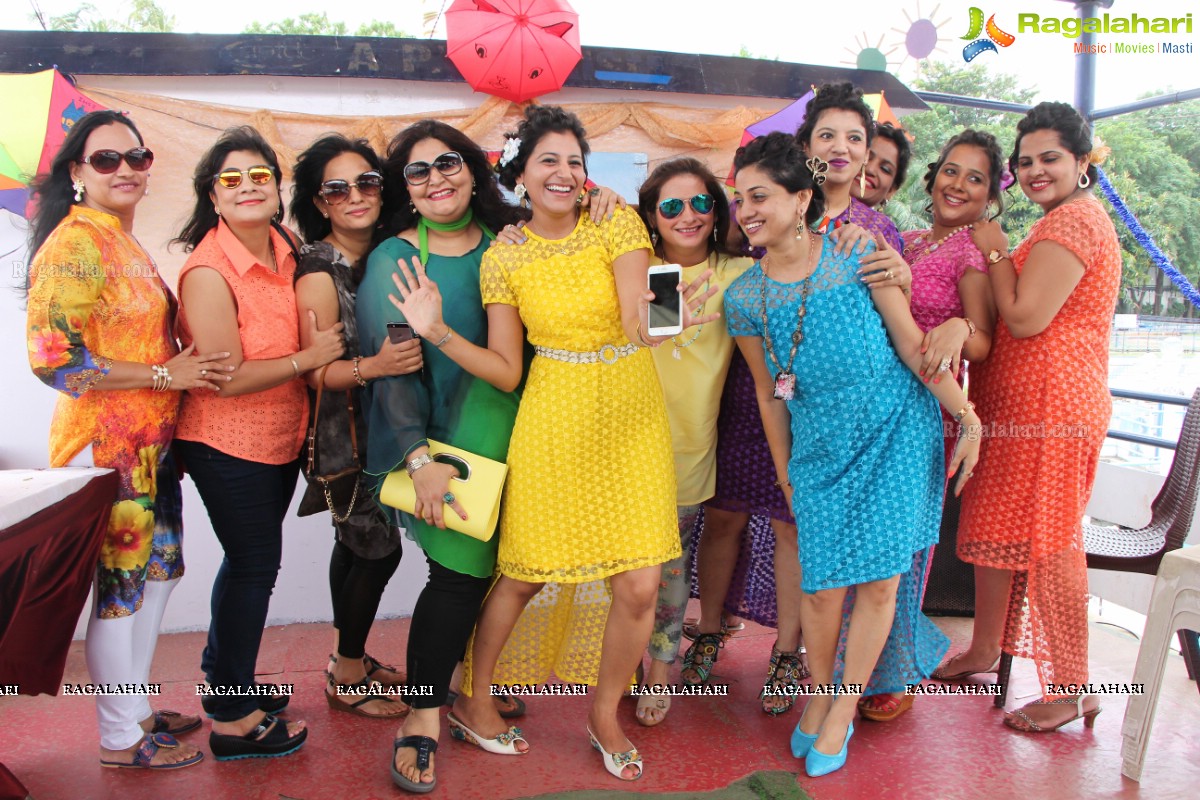 Sawaan with Rainbow Colours - Samanvay Ladies Club Theme Event