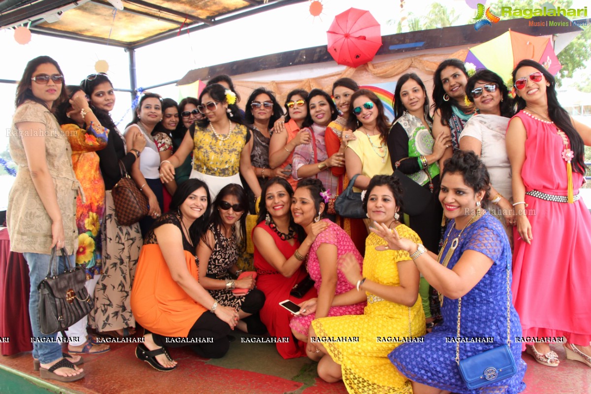 Sawaan with Rainbow Colours - Samanvay Ladies Club Theme Event