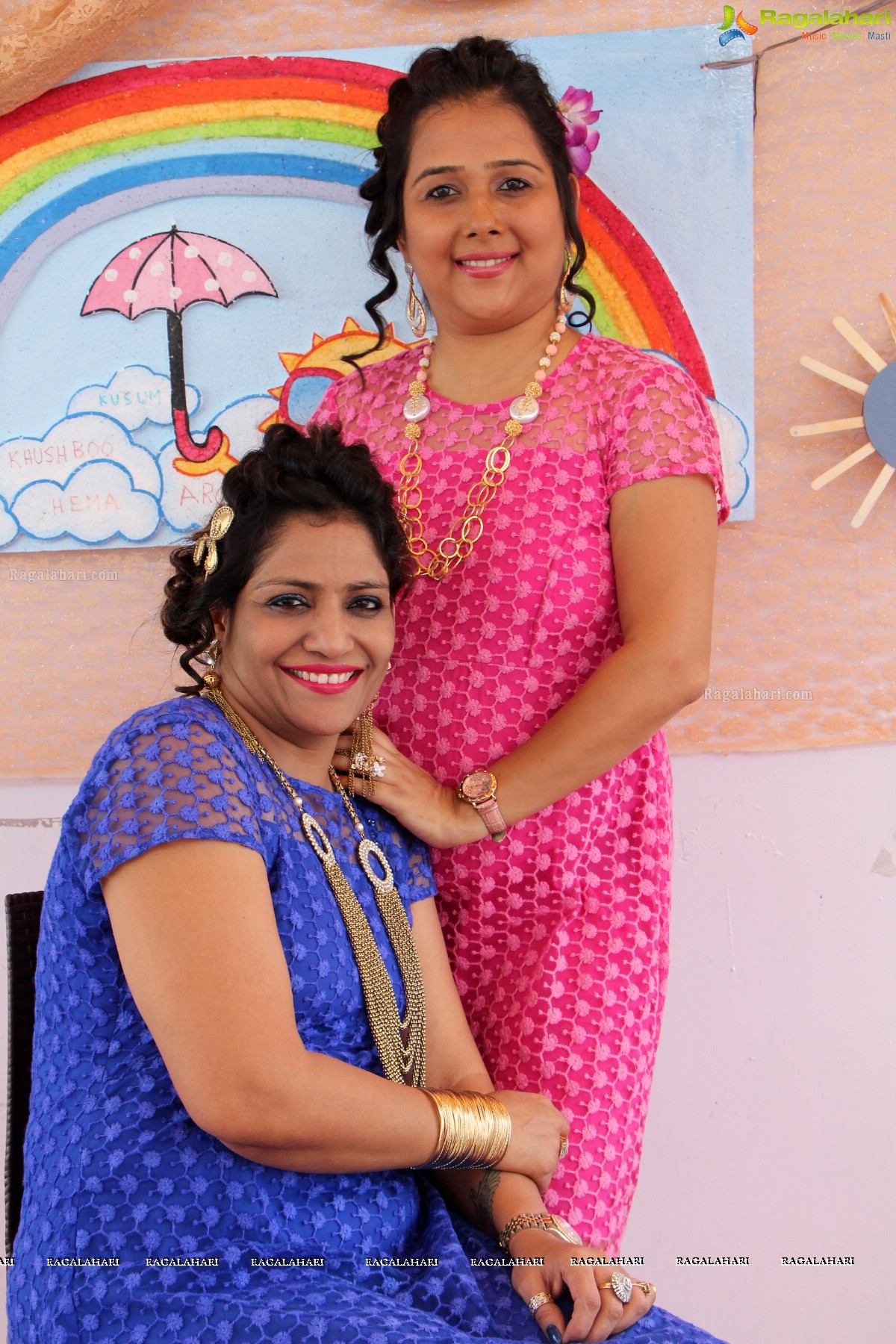 Sawaan with Rainbow Colours - Samanvay Ladies Club Theme Event