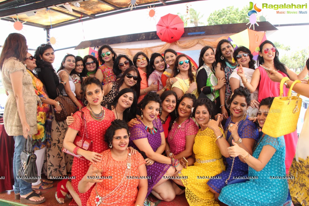 Sawaan with Rainbow Colours - Samanvay Ladies Club Theme Event