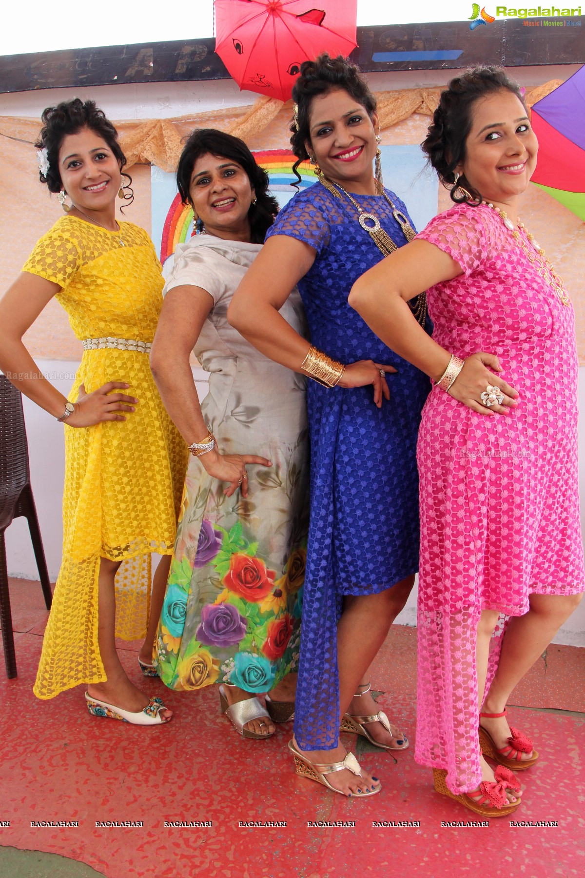 Sawaan with Rainbow Colours - Samanvay Ladies Club Theme Event