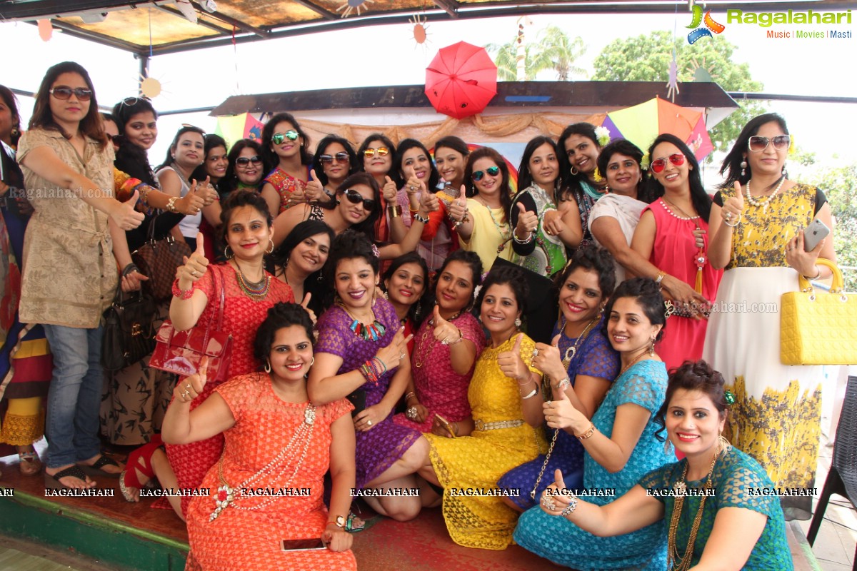 Sawaan with Rainbow Colours - Samanvay Ladies Club Theme Event