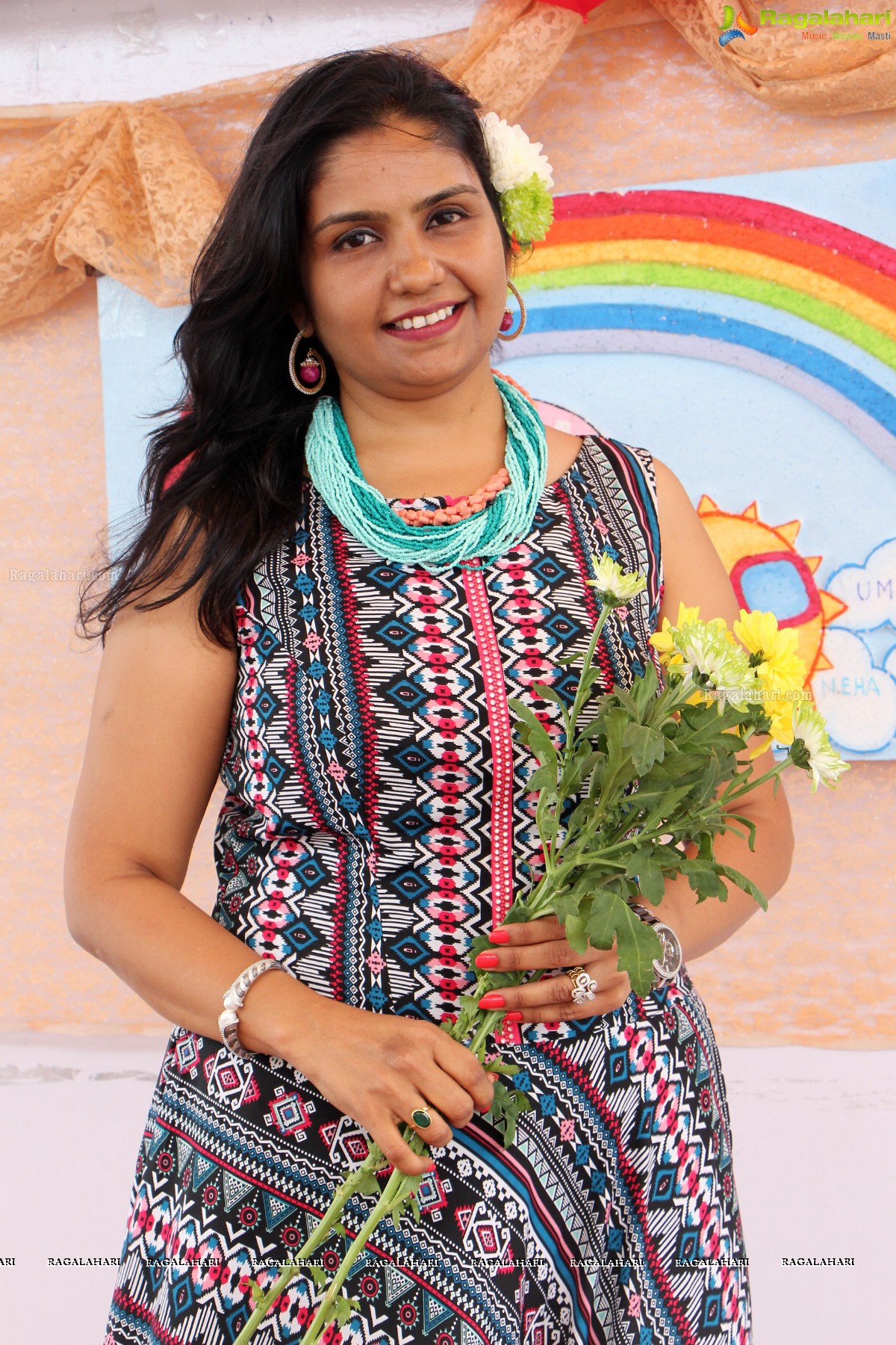 Sawaan with Rainbow Colours - Samanvay Ladies Club Theme Event