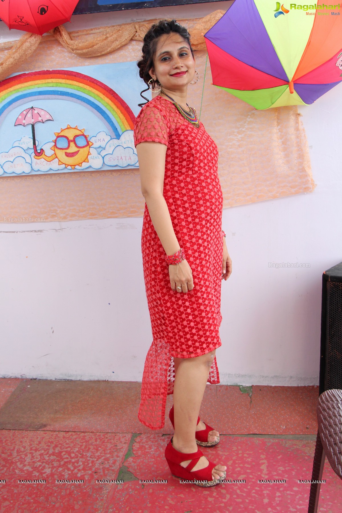 Sawaan with Rainbow Colours - Samanvay Ladies Club Theme Event