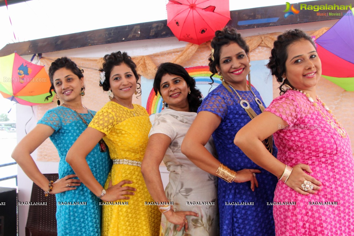 Sawaan with Rainbow Colours - Samanvay Ladies Club Theme Event