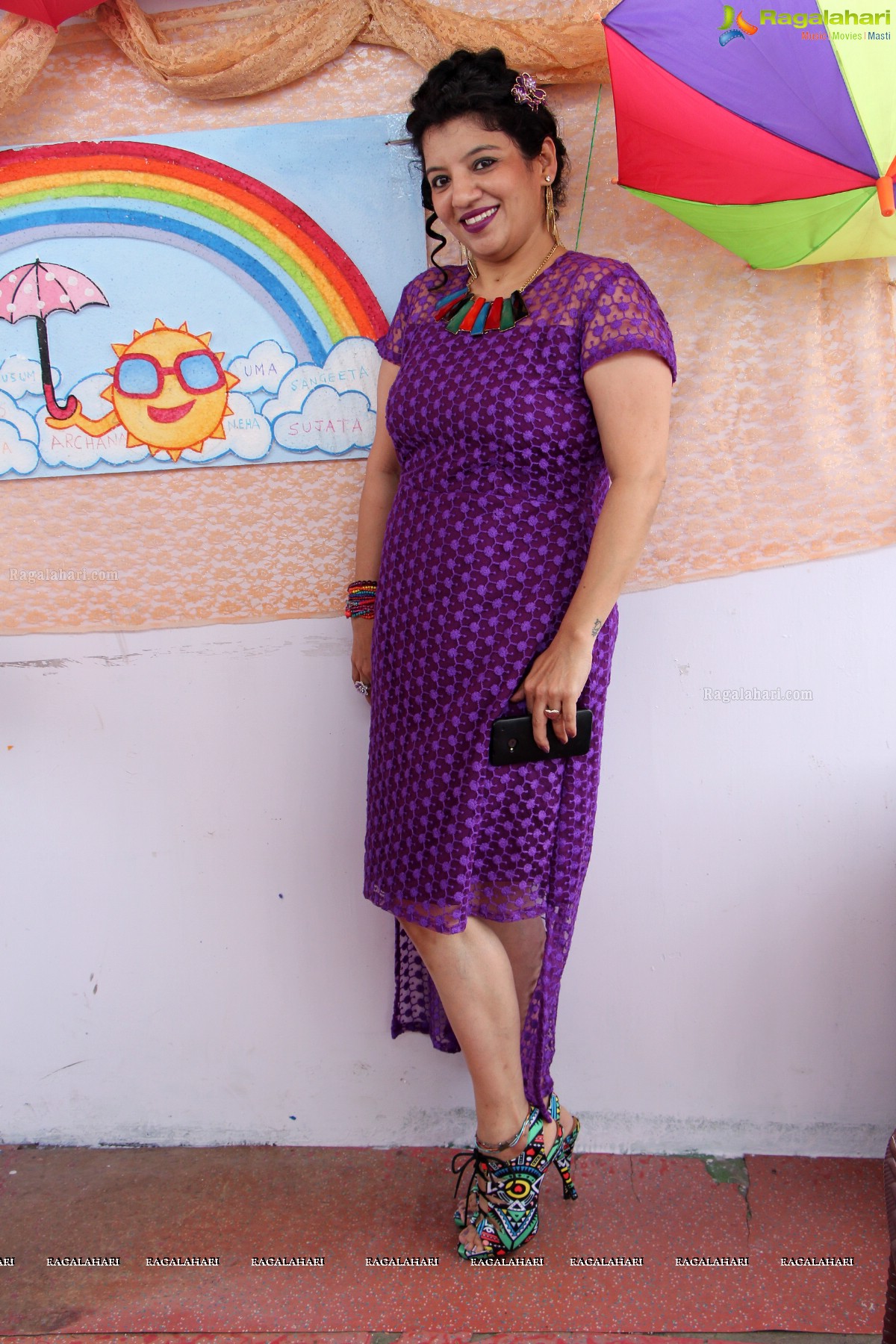 Sawaan with Rainbow Colours - Samanvay Ladies Club Theme Event