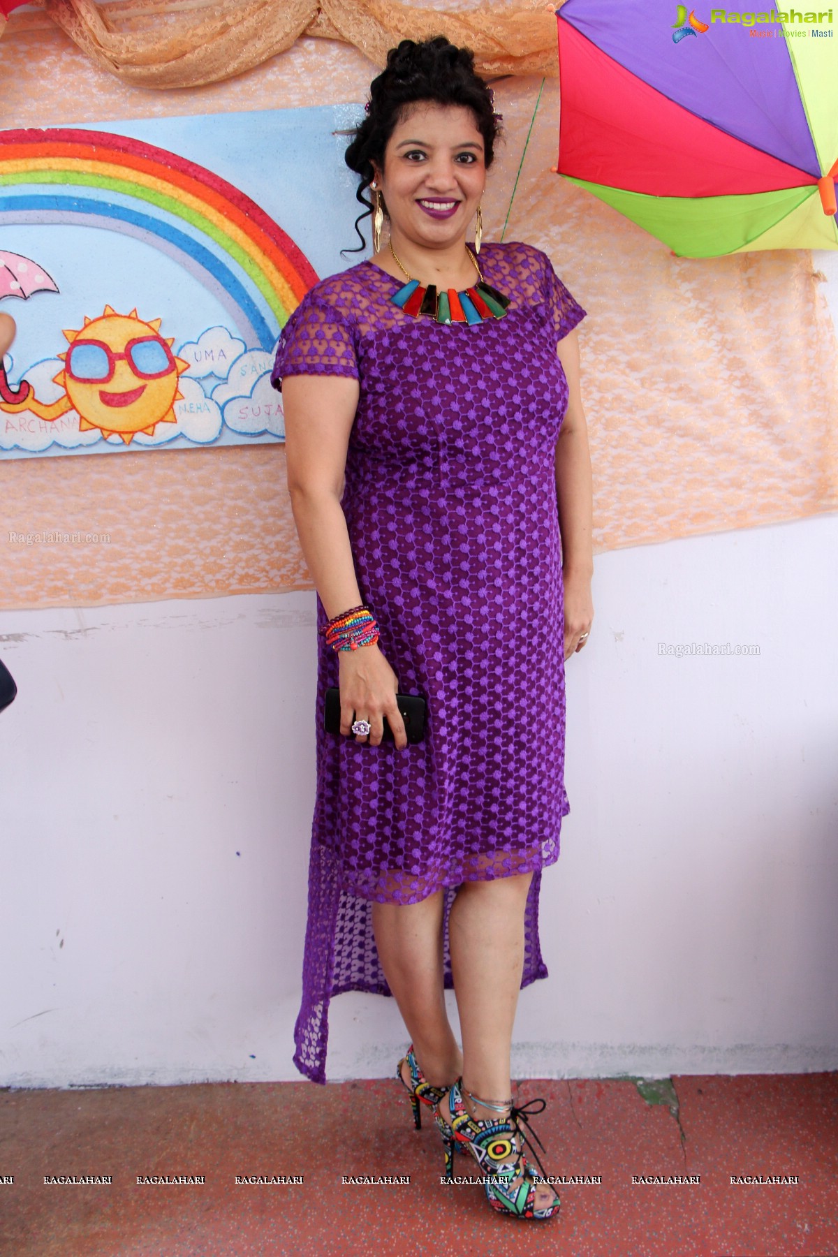 Sawaan with Rainbow Colours - Samanvay Ladies Club Theme Event