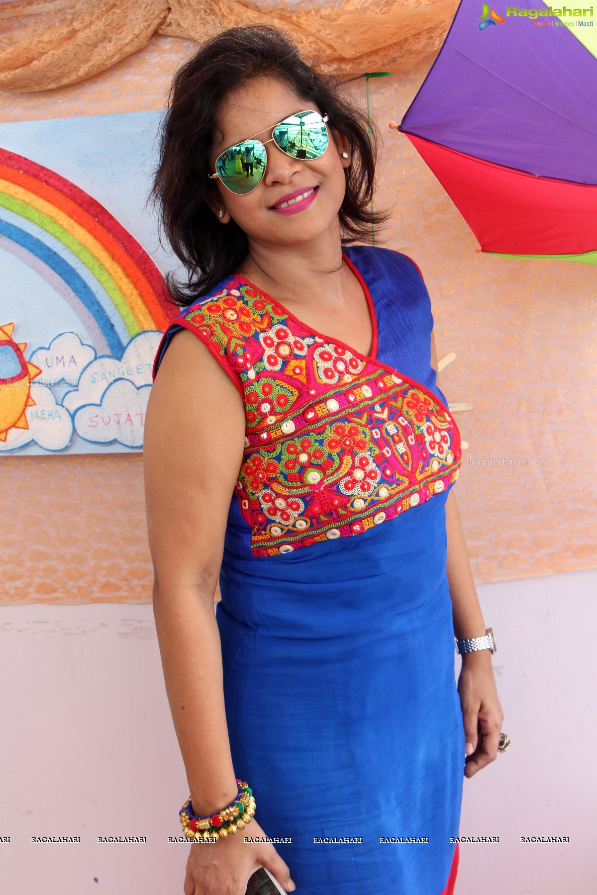 Sawaan with Rainbow Colours - Samanvay Ladies Club Theme Event