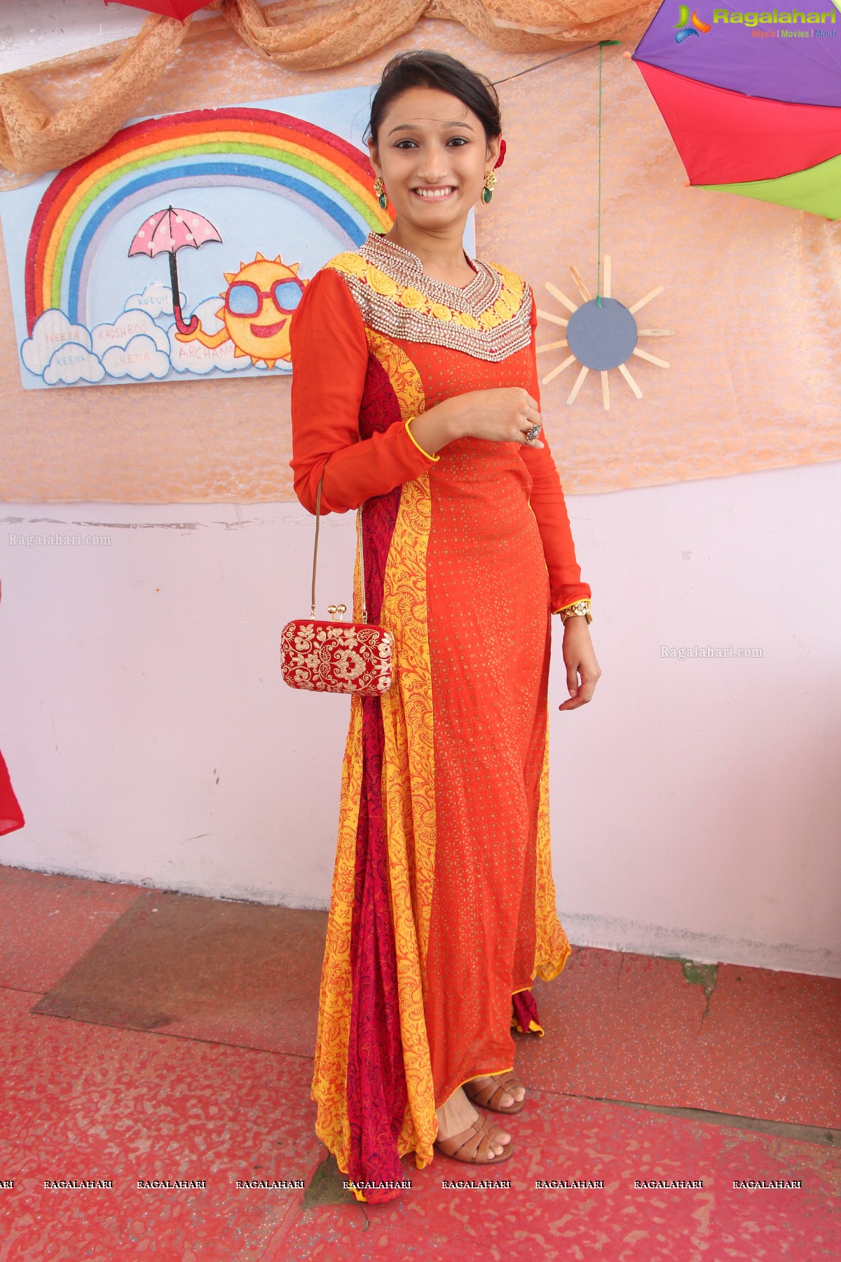 Sawaan with Rainbow Colours - Samanvay Ladies Club Theme Event