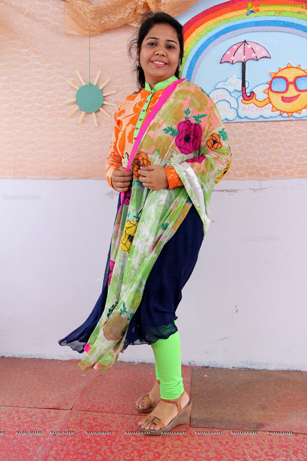 Sawaan with Rainbow Colours - Samanvay Ladies Club Theme Event