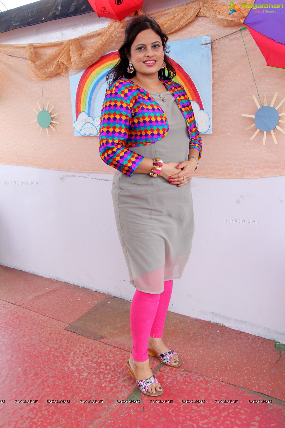 Sawaan with Rainbow Colours - Samanvay Ladies Club Theme Event