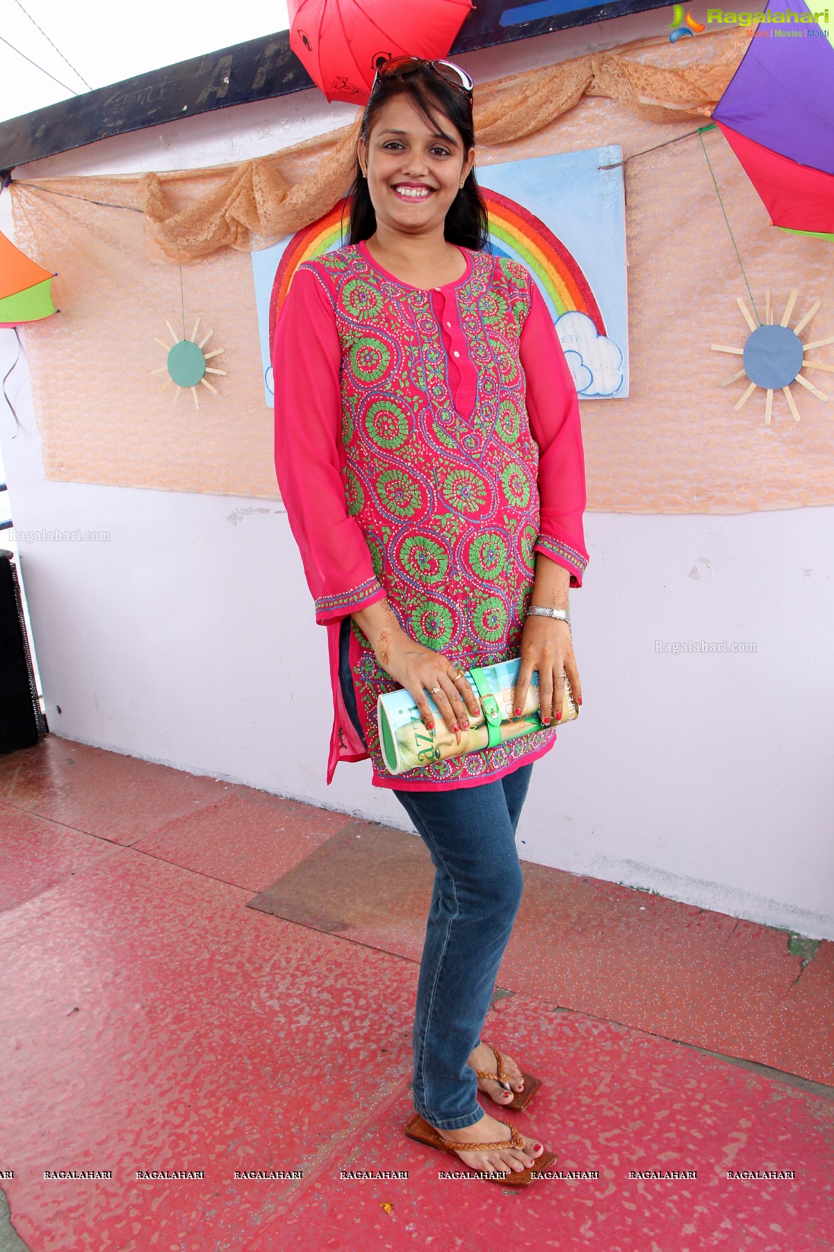 Sawaan with Rainbow Colours - Samanvay Ladies Club Theme Event