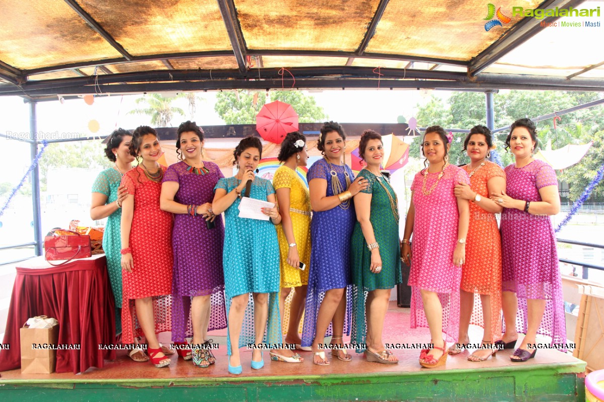 Sawaan with Rainbow Colours - Samanvay Ladies Club Theme Event