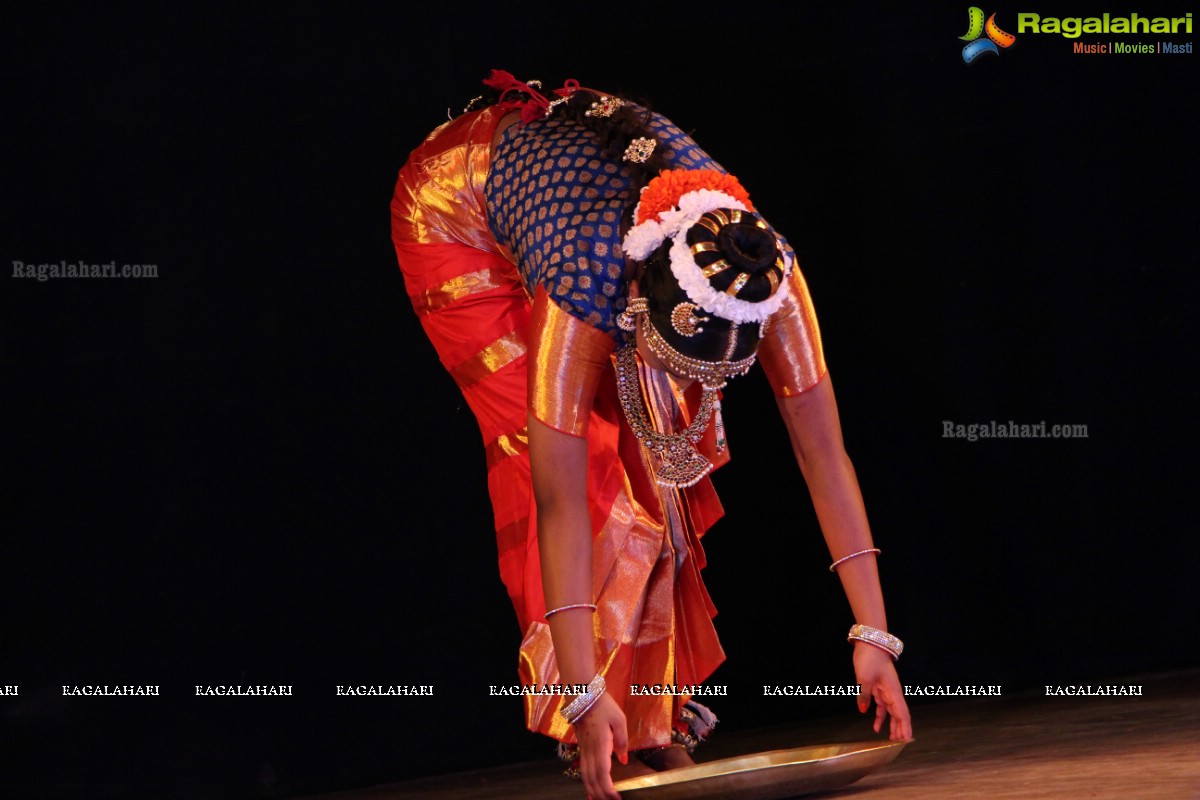 Shreya Surabhi Kuchipudi Rangapravesam at Ravindra Bharathi