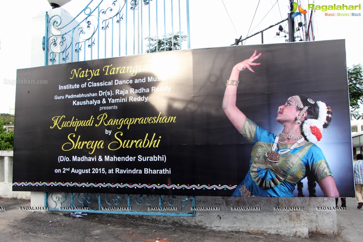 Shreya Surabhi Kuchipudi Rangapravesam at Ravindra Bharathi