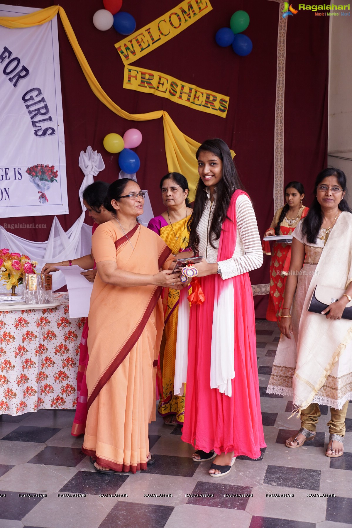 St. Ann's Jr. College for Girls Fresher's Day Celebrations 2015, Hyderabad