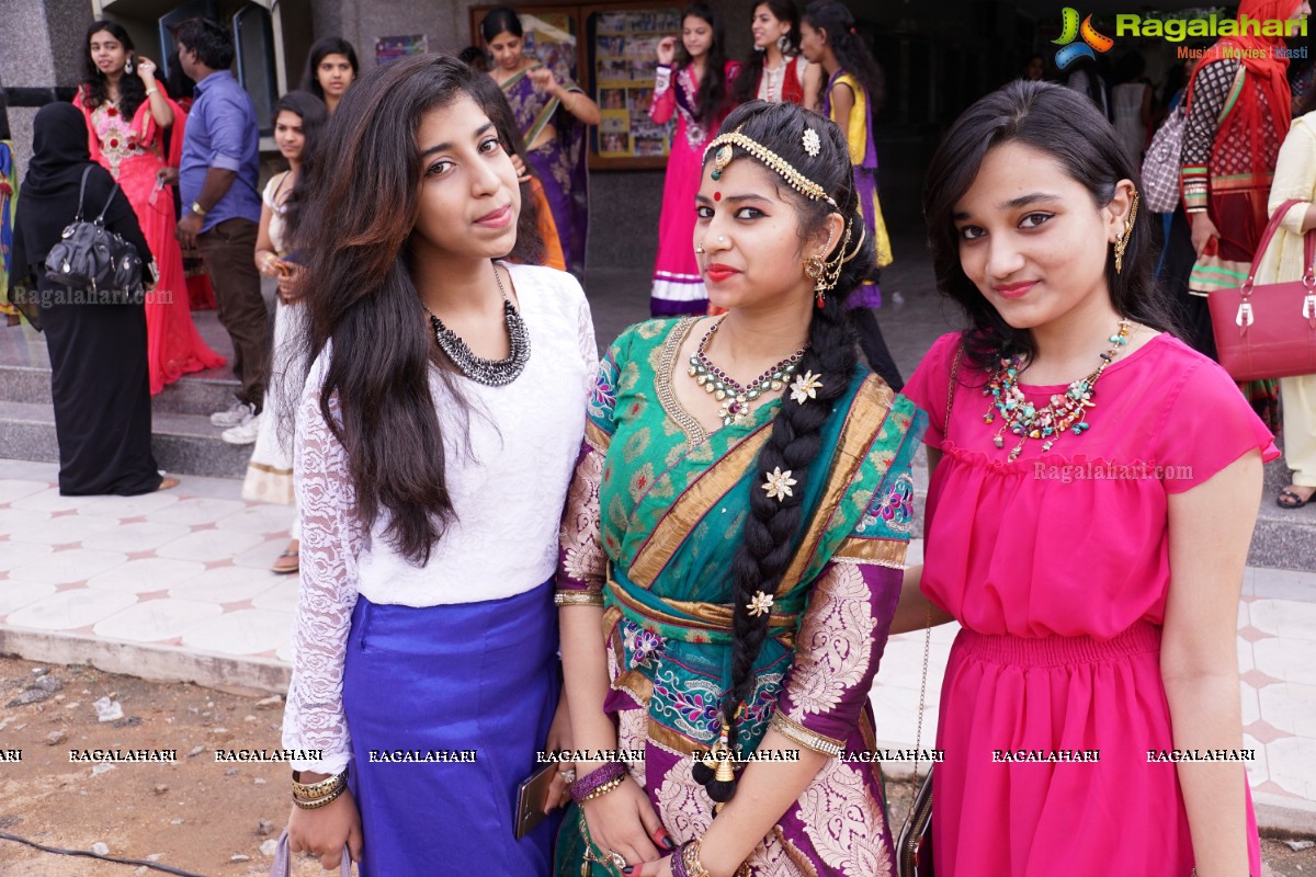 St. Ann's Jr. College for Girls Fresher's Day Celebrations 2015, Hyderabad