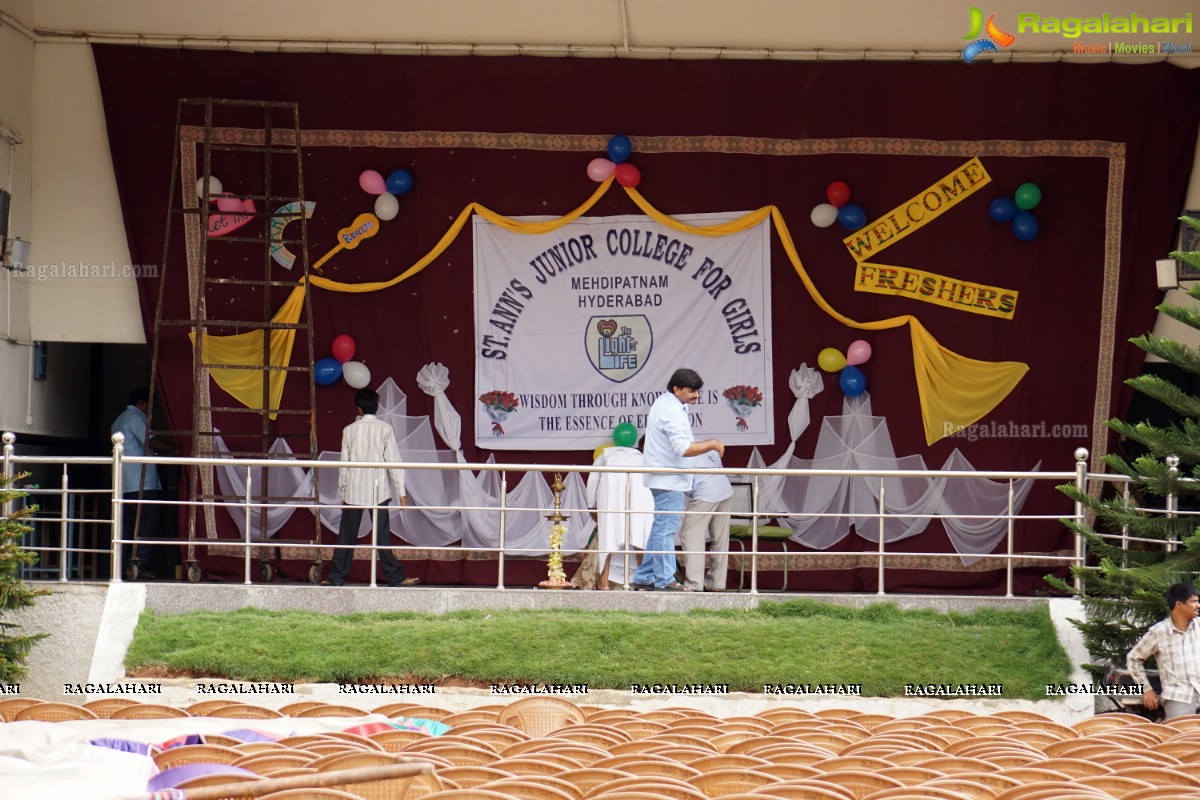 St. Ann's Jr. College for Girls Fresher's Day Celebrations 2015, Hyderabad