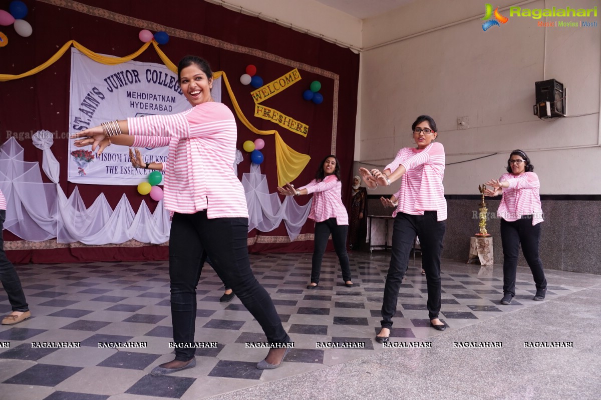 St. Ann's Jr. College for Girls Fresher's Day Celebrations 2015, Hyderabad