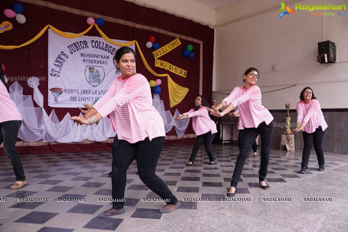 St. Ann's Jr. College for Girls Fresher's Day Celebrations 2015, Hyderabad