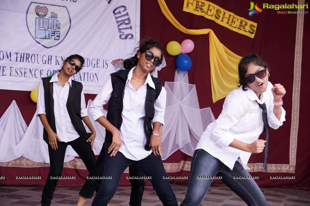 St. Ann's Jr. College for Girls Fresher's Day Celebrations 2015, Hyderabad