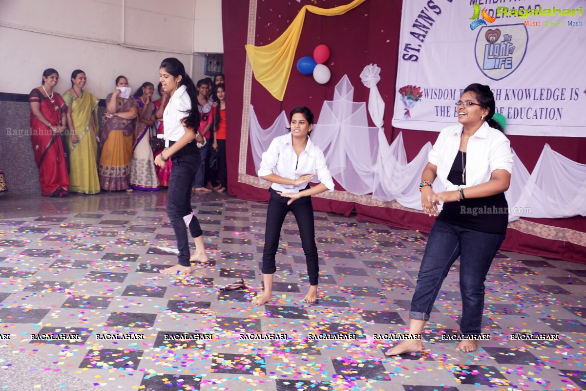 St. Ann's Jr. College for Girls Fresher's Day Celebrations 2015, Hyderabad