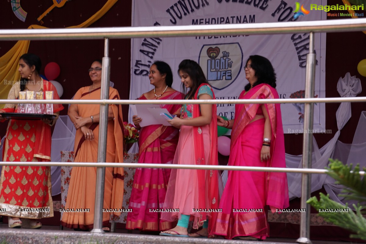 St. Ann's Jr. College for Girls Fresher's Day Celebrations 2015, Hyderabad