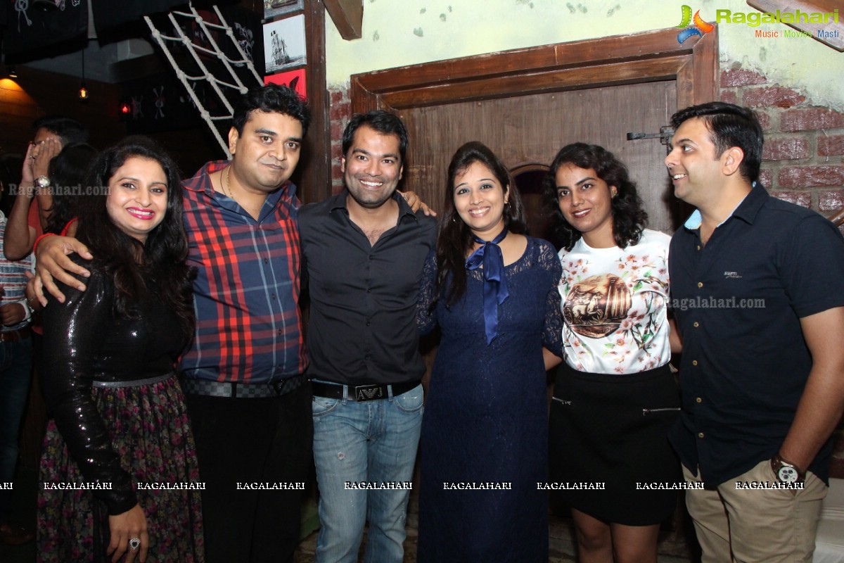 Stellar Ramesh Patel's Grand Birthday Bash 2015 at Pirate Brew, Hyderabad