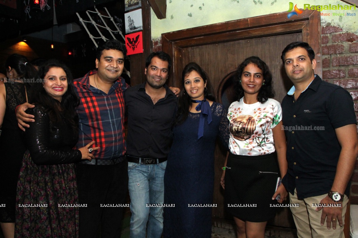 Stellar Ramesh Patel's Grand Birthday Bash 2015 at Pirate Brew, Hyderabad