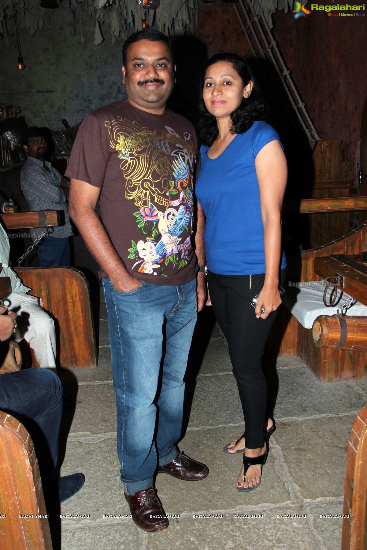 Stellar Ramesh Patel's Grand Birthday Bash 2015 at Pirate Brew, Hyderabad