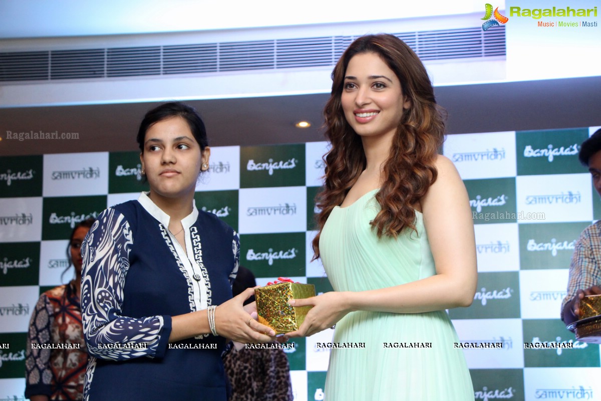 Tamannaah launches Banjara's Samvridhi Range Of Products in Hyderabad