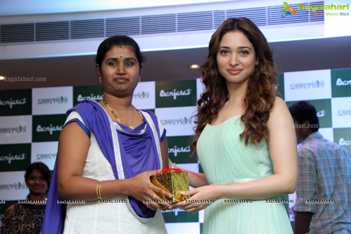 Tamannaah launches Banjara's Samvridhi Range Of Products in Hyderabad