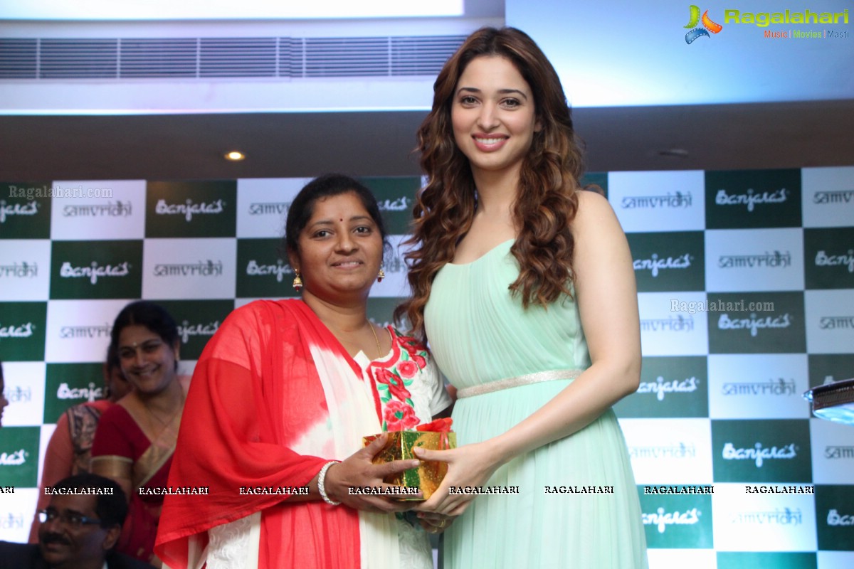 Tamannaah launches Banjara's Samvridhi Range Of Products in Hyderabad