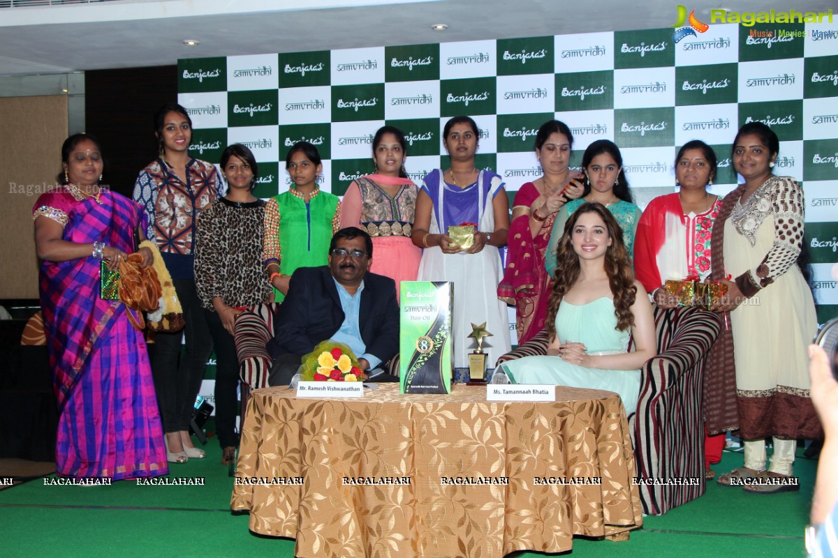 Tamannaah launches Banjara's Samvridhi Range Of Products in Hyderabad