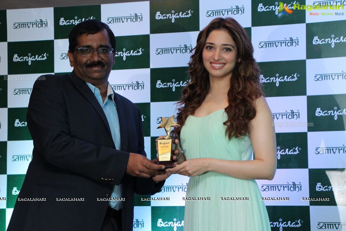 Tamannaah launches Banjara's Samvridhi Range Of Products in Hyderabad