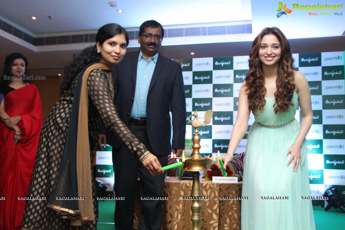 Tamannaah launches Banjara's Samvridhi Range Of Products in Hyderabad