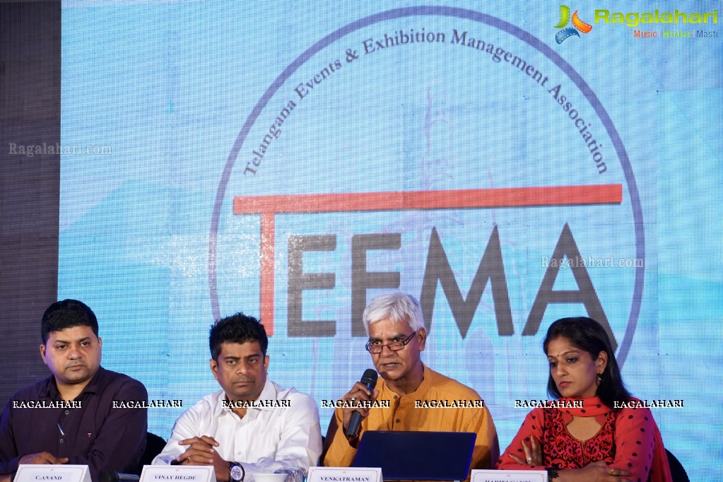 TEEMA Press Meet at ITC Kakatiya, Hyderabad