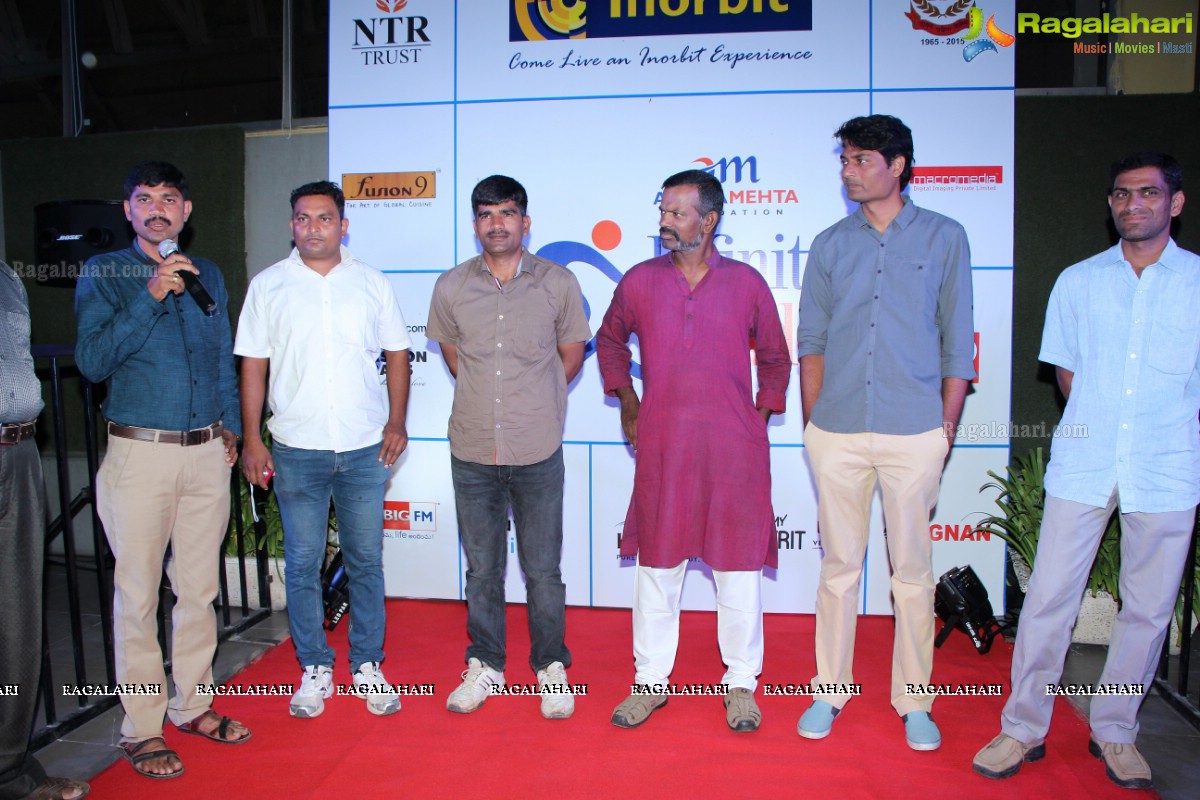 Felicitation to Infinity Ride 2015 Bicycle Riders in Hyderabad